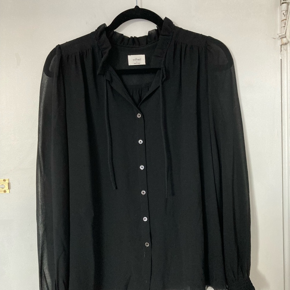 Aritzia Wilfred Alexis Blouse Size Small